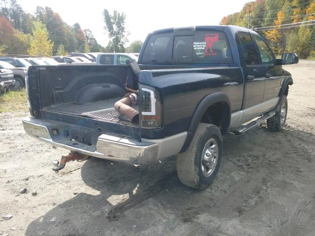 3D7KS28C75G714648 - 2005 DODGE RAM 2500 S SILVER photo 4