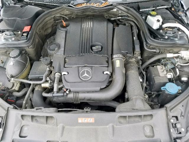 WDDGF4HB4CA677017 - 2012 MERCEDES-BENZ C 250 GREEN photo 7