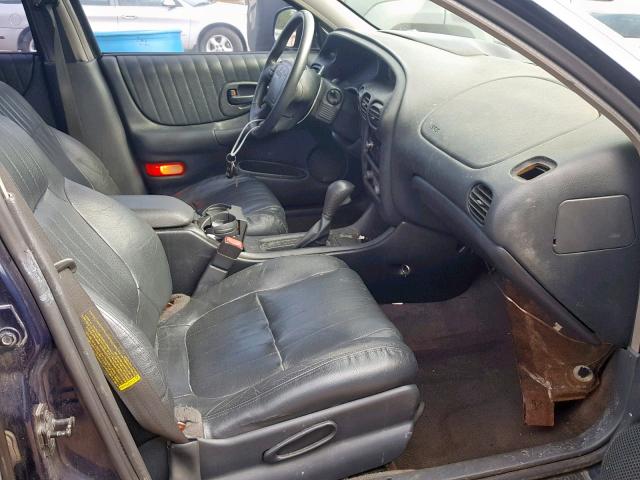 1G2WR521XYF306767 - 2000 PONTIAC GRAND PRIX BLUE photo 5