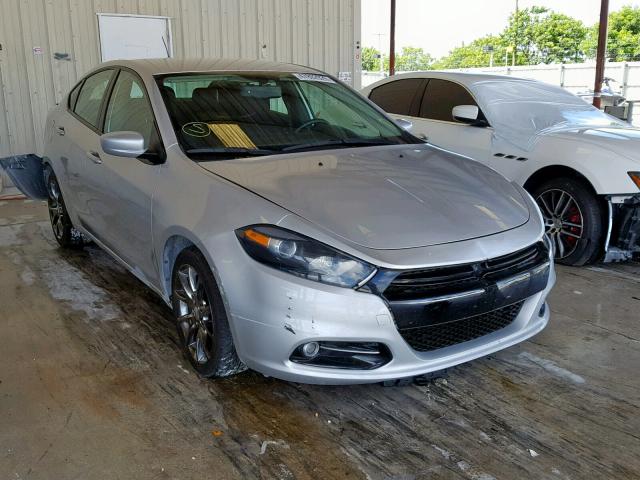 1C3CDFBA3DD335623 - 2013 DODGE DART SXT SILVER photo 1