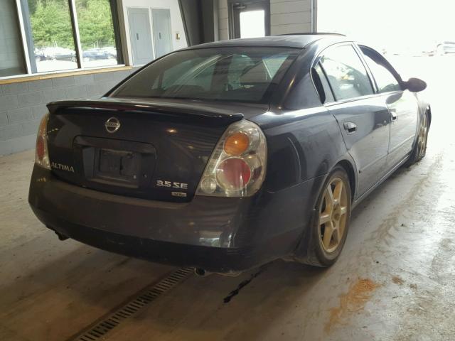 1N4BL11DX3C208760 - 2003 NISSAN ALTIMA SE BLACK photo 4