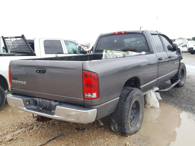 3D7KA28D04G159181 - 2004 DODGE RAM 2500 S ნაცრისფერი ფოტო 4