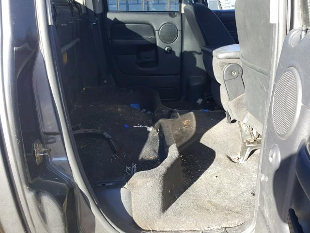 3D7KA28D04G159181 - 2004 DODGE RAM 2500 S ნაცრისფერი ფოტო 6