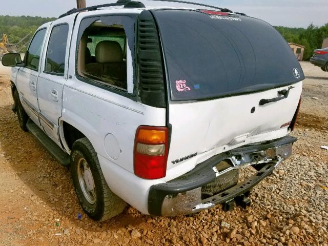 1GKEC13Z83R202490 - 2003 GMC YUKON WHITE photo 9