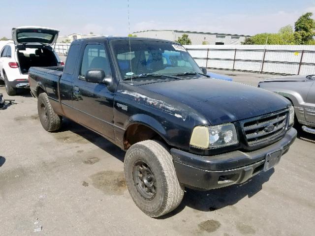 1FTYR14V93TA02658 - 2003 FORD RANGER SUP BLACK photo 1