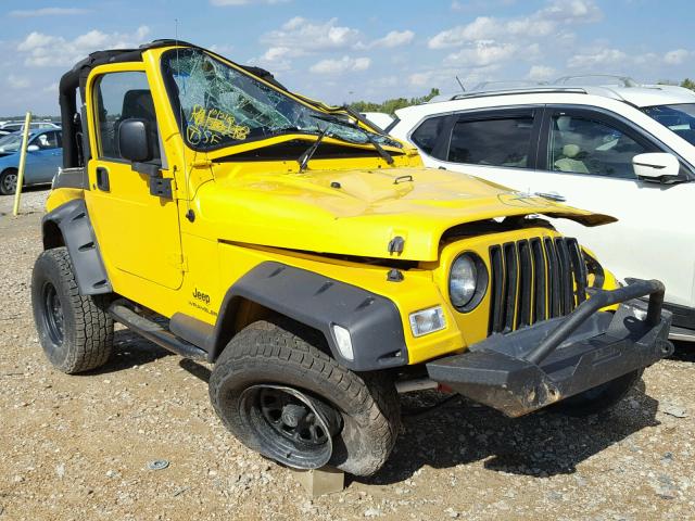 1J4FA29126P741470 - 2006 JEEP WRANGLER /, YELLOW - price history, history  of past auctions. Prices and Bids history of Salvage and used Vehicles.