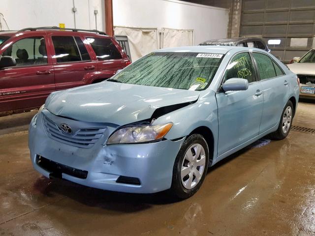4T4BE46K29R055891 - 2009 TOYOTA CAMRY BASE BLUE photo 2