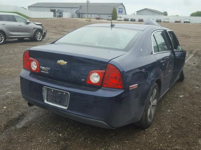 1G1ZJ57B994195815 - 2009 CHEVROLET MALIBU 2LT BLUE photo 4