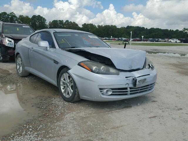 KMHHM66D77U244795 - 2007 HYUNDAI TIBURON GS SILVER photo 1