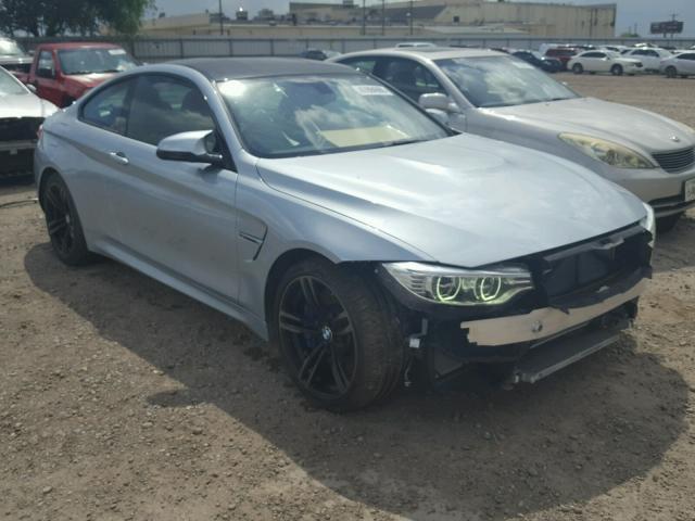 WBS3R9C57FK332439 - 2015 BMW M4 BLUE photo 1