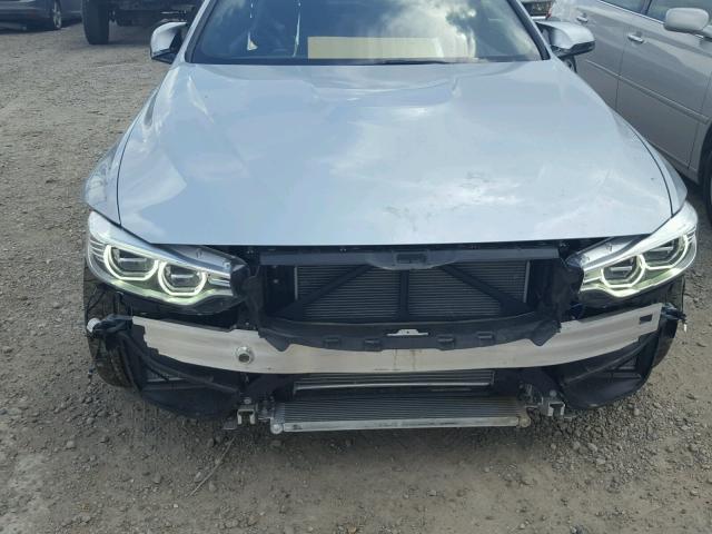 WBS3R9C57FK332439 - 2015 BMW M4 BLUE photo 10