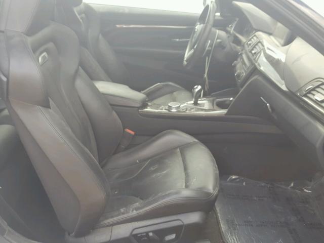 WBS3R9C57FK332439 - 2015 BMW M4 BLUE photo 5