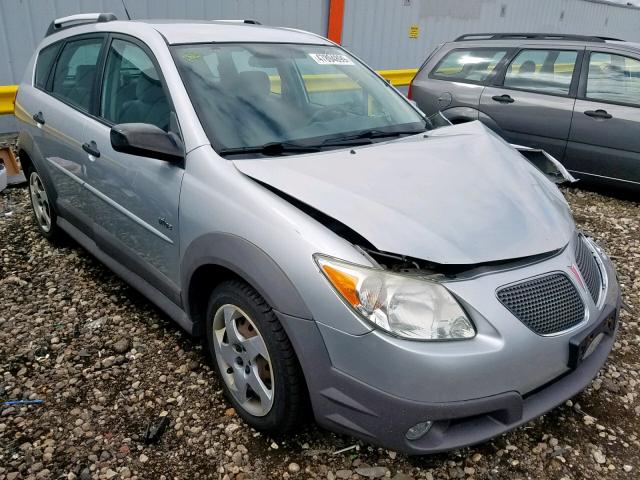 5Y2SL65827Z407082 - 2007 PONTIAC VIBE SILVER photo 1