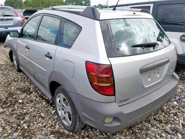 5Y2SL65827Z407082 - 2007 PONTIAC VIBE SILVER photo 3