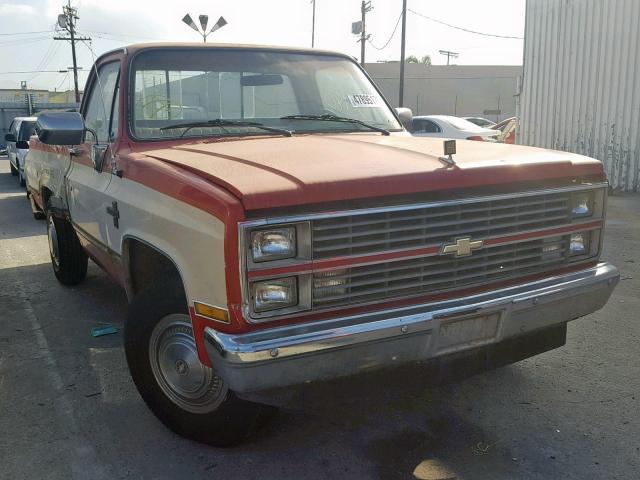 1GCFC24L3EJ163809 - 1984 CHEVROLET C20 RED photo 1