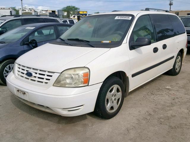 2FMZA51676BA08507 - 2006 FORD FREESTAR S WHITE photo 2