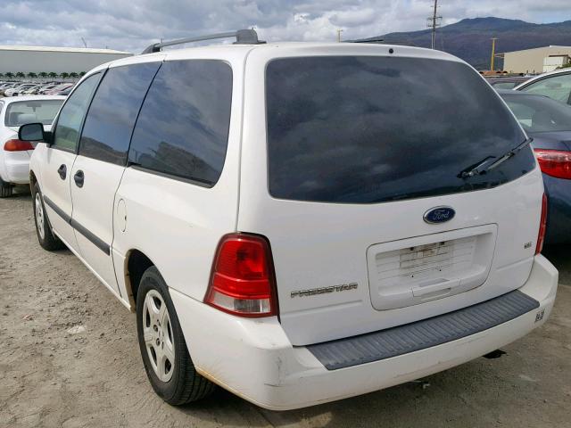 2FMZA51676BA08507 - 2006 FORD FREESTAR S WHITE photo 3