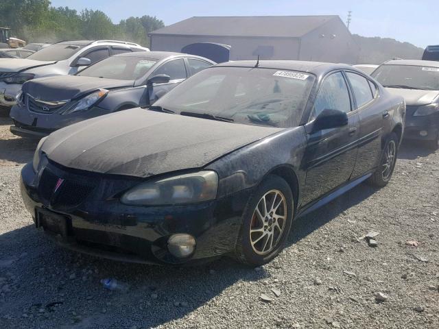 2G2WR524641101510 - 2004 PONTIAC GRAND PRIX BLACK photo 2