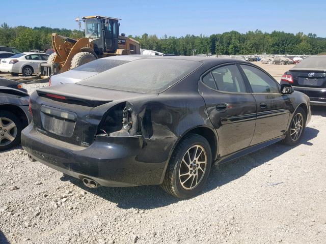 2G2WR524641101510 - 2004 PONTIAC GRAND PRIX BLACK photo 4