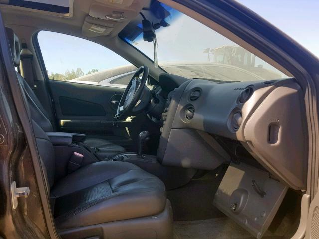 2G2WR524641101510 - 2004 PONTIAC GRAND PRIX BLACK photo 5