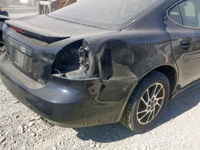 2G2WR524641101510 - 2004 PONTIAC GRAND PRIX BLACK photo 9