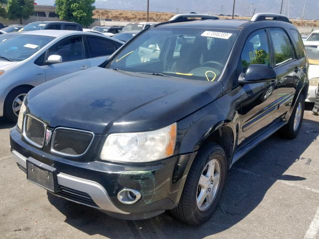 2CKDL33F486023108 - 2008 PONTIAC TORRENT BLACK photo 2