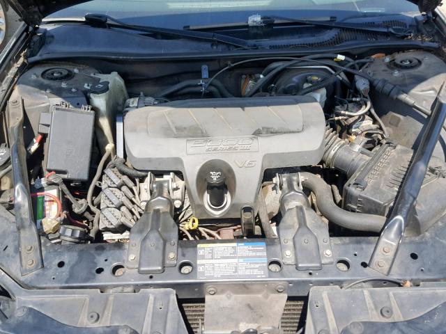 2G2WP552161295656 - 2006 PONTIAC GRAND PRIX BLACK photo 7