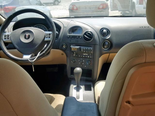 2G2WP552161295656 - 2006 PONTIAC GRAND PRIX BLACK photo 9