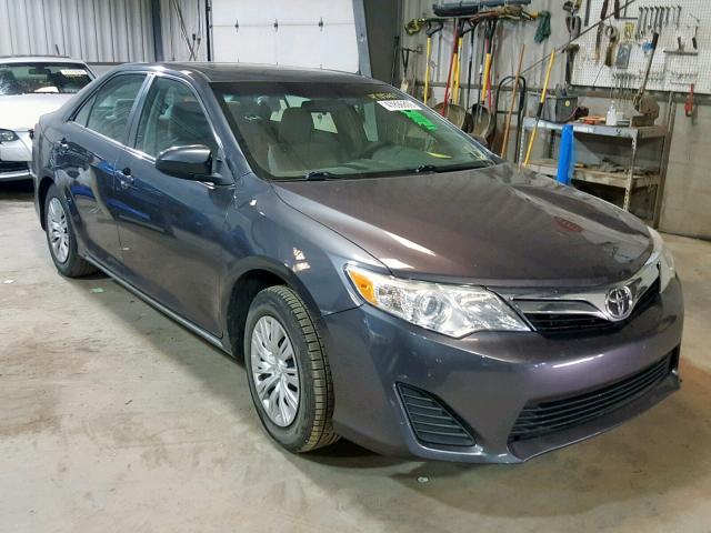 4T4BF1FK4CR213327 - 2012 TOYOTA CAMRY BASE CHARCOAL photo 1