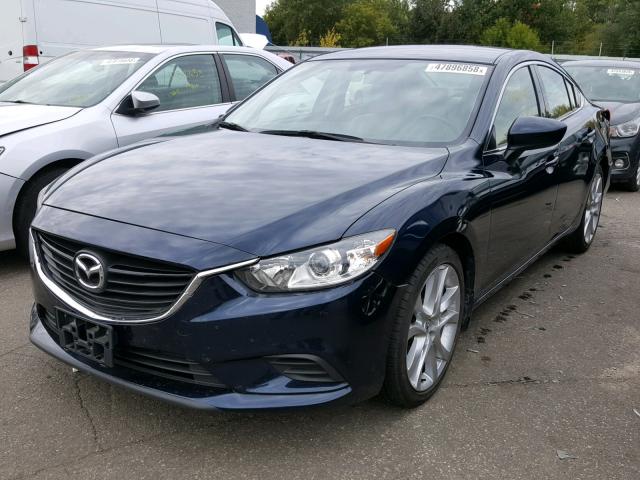 JM1GJ1V52F1193518 - 2015 MAZDA 6 TOURING BLUE photo 2