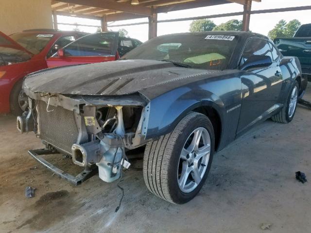 2G1FA1E31C9175814 - 2012 CHEVROLET CAMARO LS GRAY photo 2