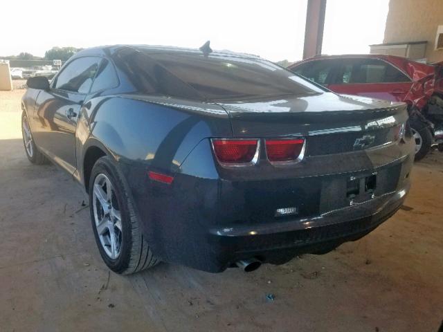 2G1FA1E31C9175814 - 2012 CHEVROLET CAMARO LS GRAY photo 3