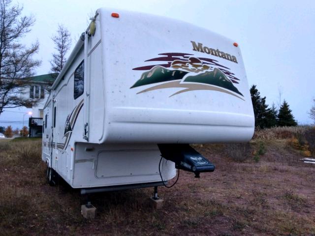 4YDF3292014055962 - 2001 KEYSTONE MONTANA WHITE photo 1