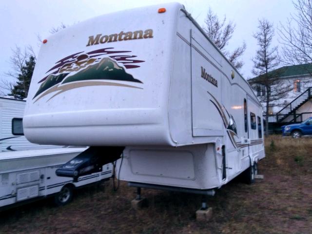 4YDF3292014055962 - 2001 KEYSTONE MONTANA WHITE photo 2