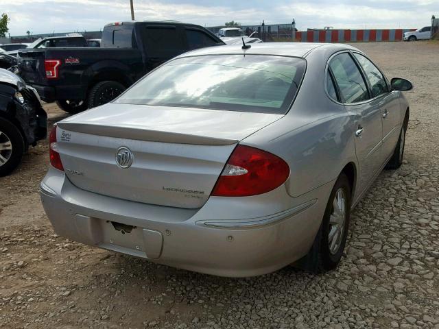 2G4WD582361217830 - 2006 BUICK LACROSSE C SILVER photo 4