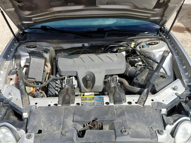 2G4WD582361217830 - 2006 BUICK LACROSSE C SILVER photo 7