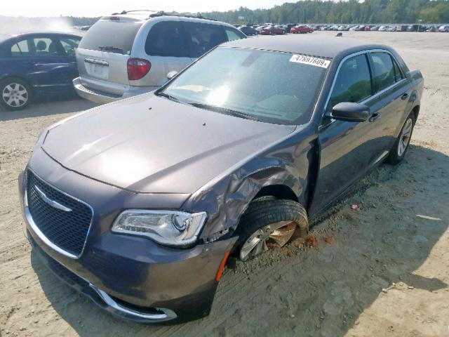 2C3CCAAG8FH876040 - 2015 CHRYSLER 300 LIMITE GRAY photo 2