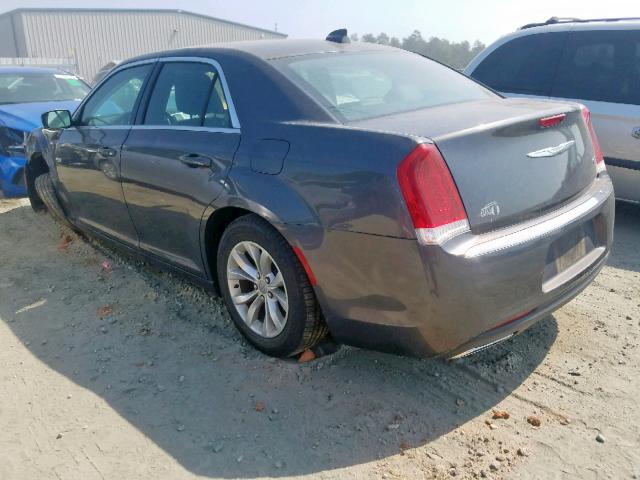 2C3CCAAG8FH876040 - 2015 CHRYSLER 300 LIMITE GRAY photo 3