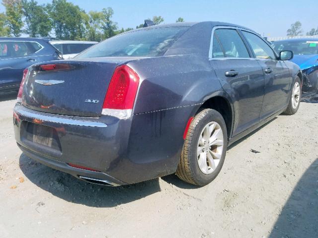 2C3CCAAG8FH876040 - 2015 CHRYSLER 300 LIMITE GRAY photo 4