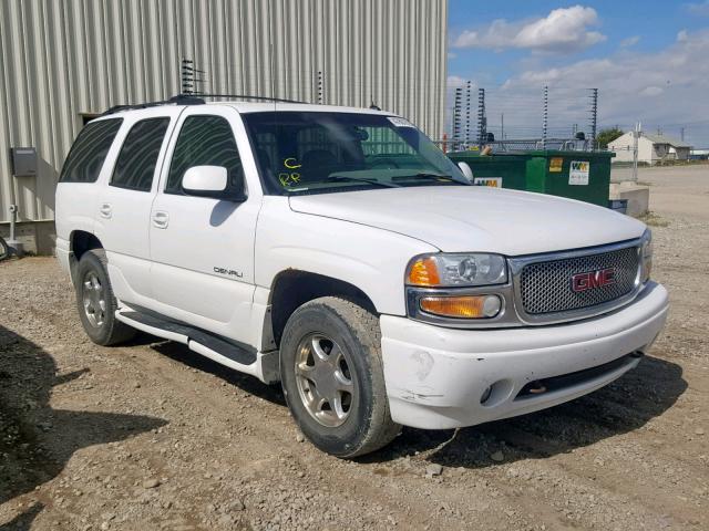 1GKEK63U34J238043 - 2004 GMC YUKON DENA WHITE photo 1