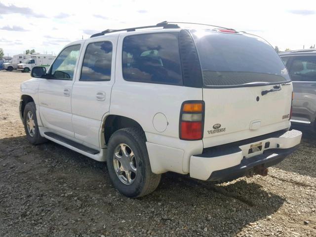 1GKEK63U34J238043 - 2004 GMC YUKON DENA WHITE photo 3