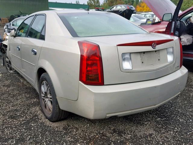 1G6DP577270128413 - 2007 CADILLAC CTS HI FEA TAN photo 3