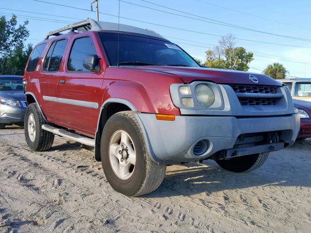 5N1ED28T33C696209 - 2003 NISSAN XTERRA XE RED photo 1