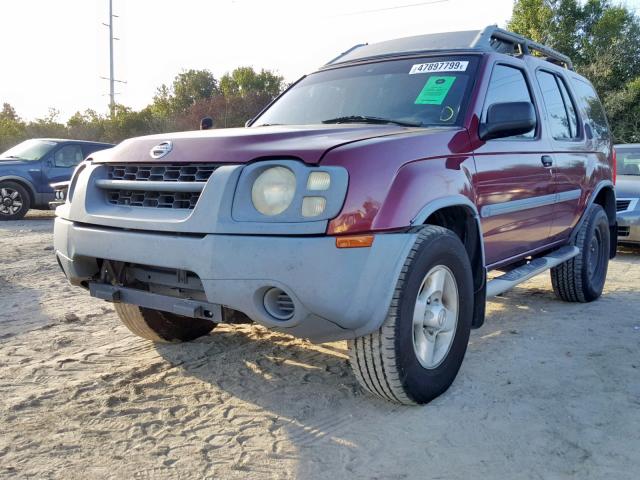 5N1ED28T33C696209 - 2003 NISSAN XTERRA XE RED photo 2