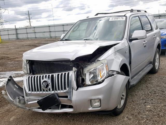 4M2CU97GX9KJ18318 - 2009 MERCURY MARINER PR SILVER photo 2