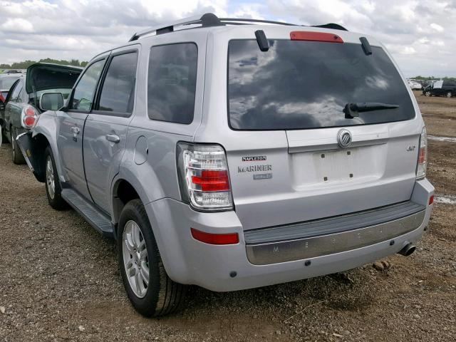 4M2CU97GX9KJ18318 - 2009 MERCURY MARINER PR SILVER photo 3