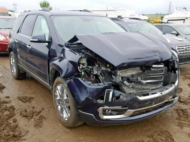 1GKKVSKD9HJ220950 - 2017 GMC ACADIA LIM BLUE photo 1