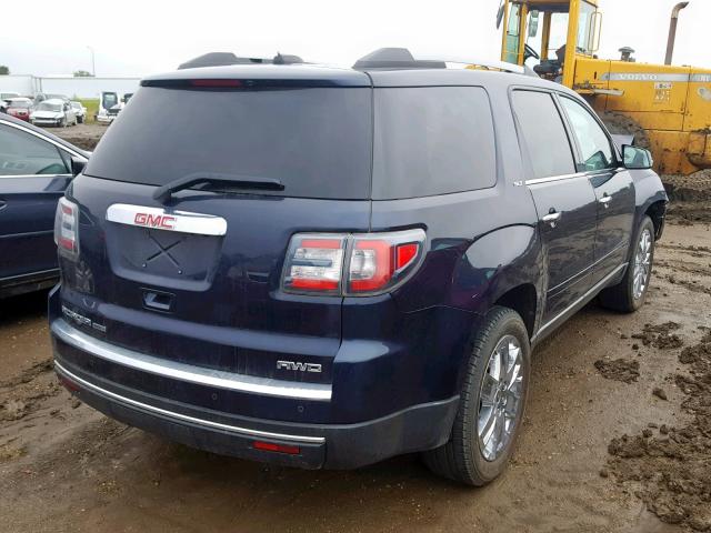 1GKKVSKD9HJ220950 - 2017 GMC ACADIA LIM BLUE photo 4