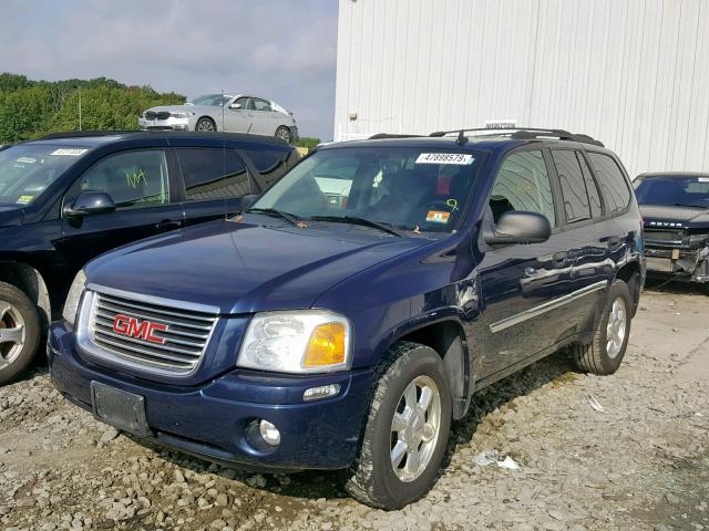 1GKDT13S372189242 - 2007 GMC ENVOY BLUE photo 2