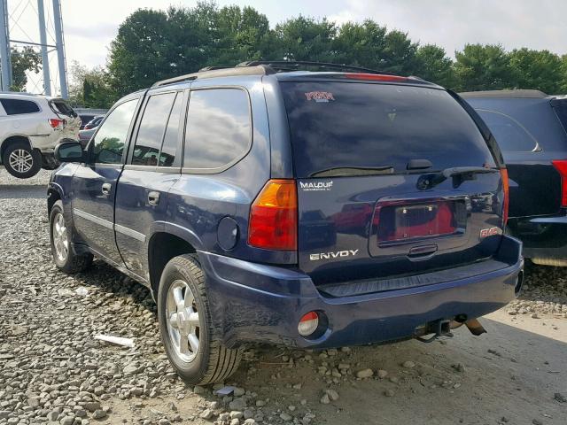 1GKDT13S372189242 - 2007 GMC ENVOY BLUE photo 3